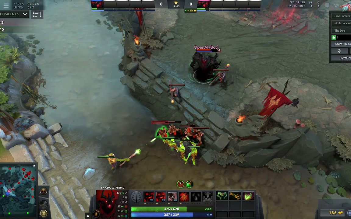 Open AI vs 职业选手