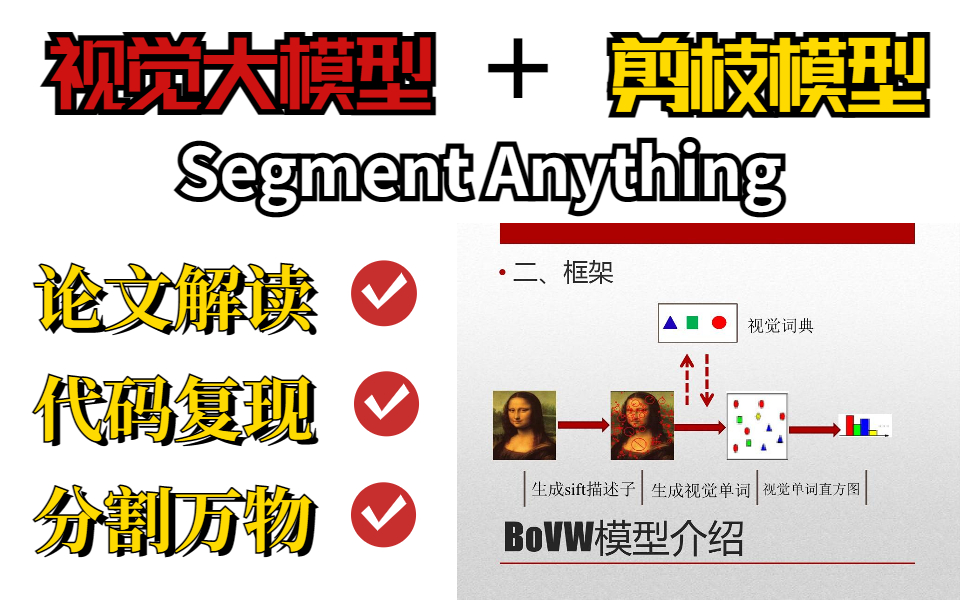 膜拜！计算机视觉最佳两大模型-视觉大模型Segment Anything-剪枝模型-OPenCV