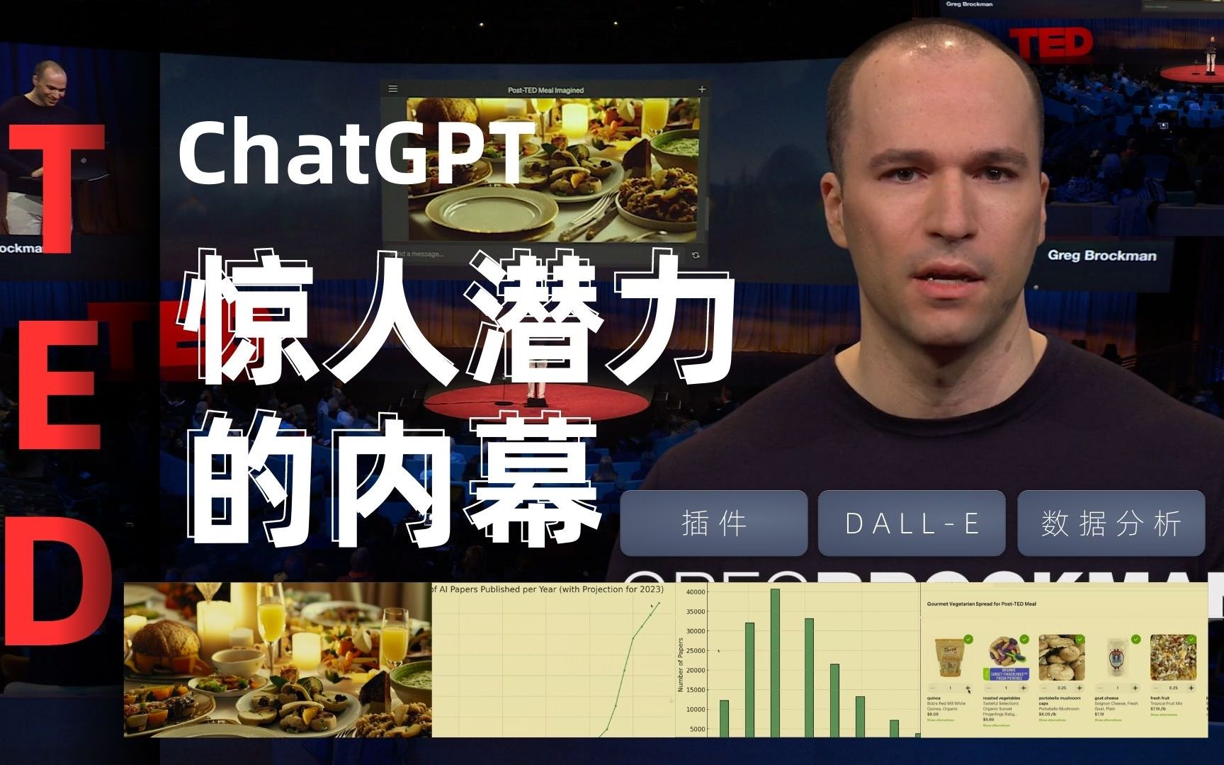ChatGPT 惊人潜力的内幕 |OpenAI 联合创始人 Greg Brockman | TED 演讲