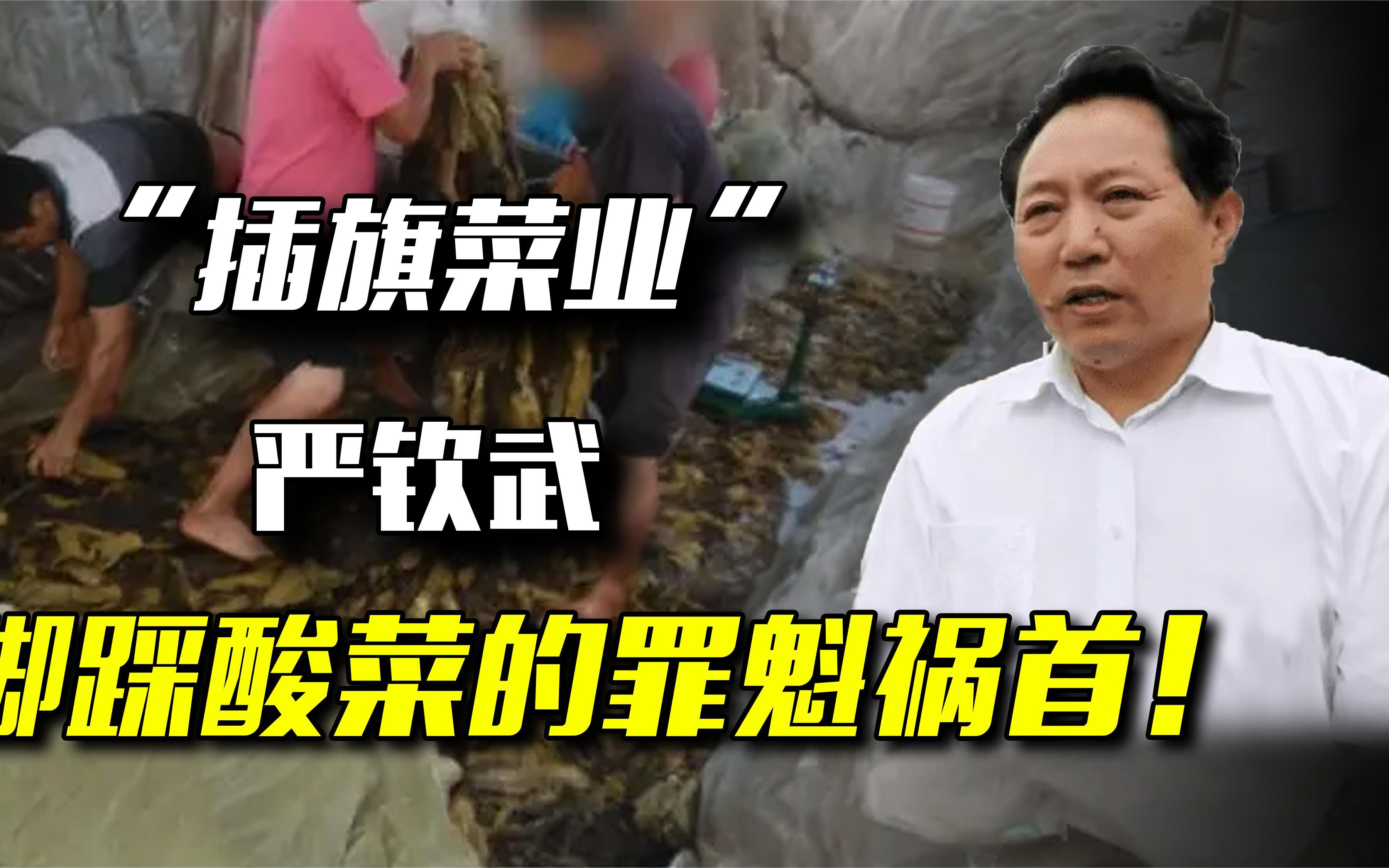 插旗菜业严钦武：脚踩酸菜的幕后老板，曾多次违规却屡教不改!