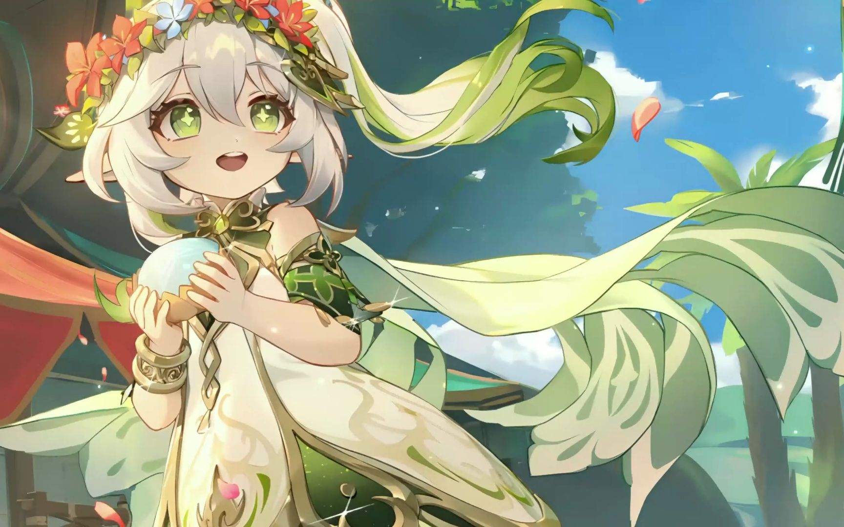 【AI 纳西妲】《致你》，音奏对轨成功，8w步金丹纳西妲倾情发挥，听了就仿佛遇到你~这绝对是只有草神才能创造的奇迹！