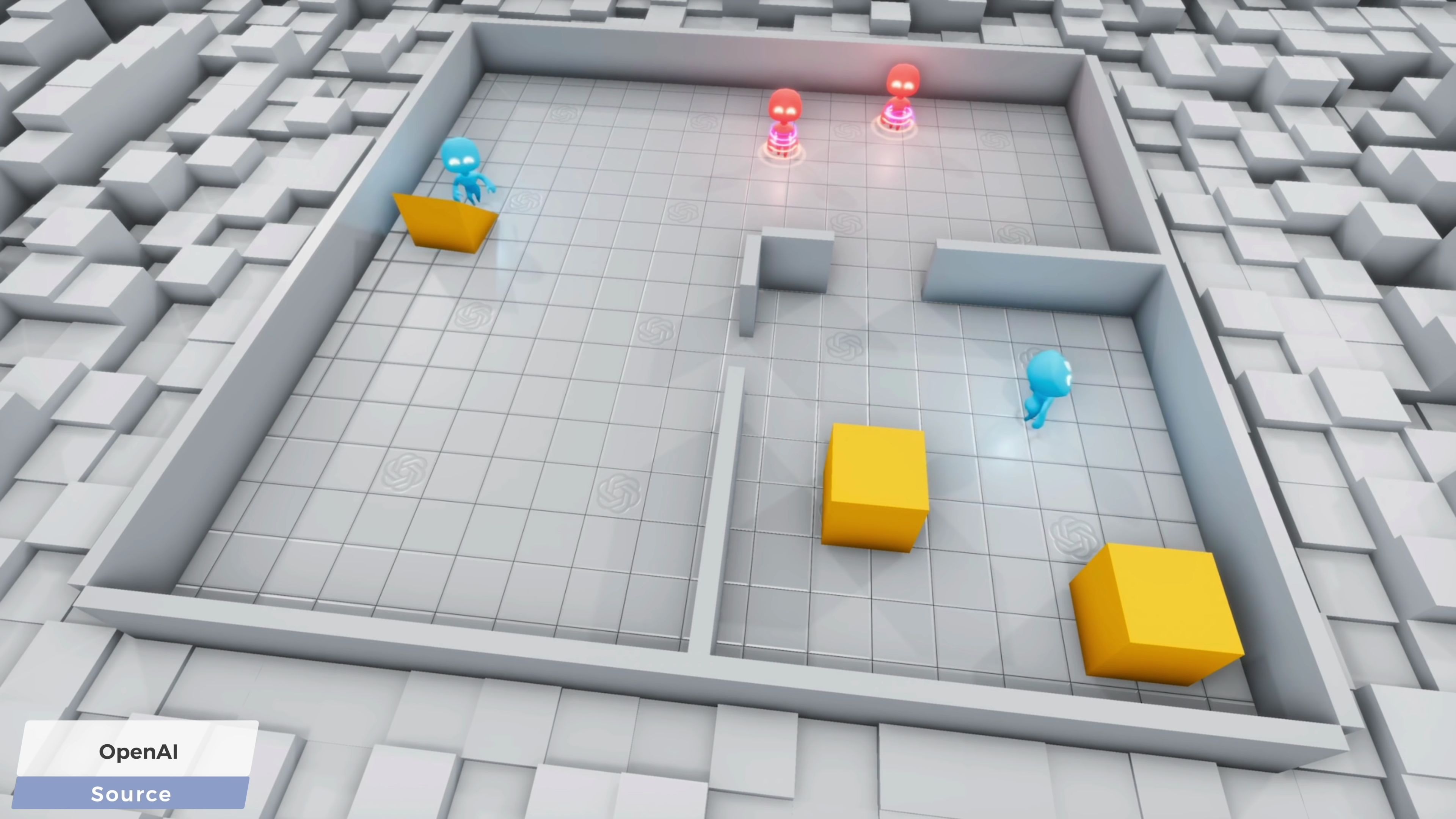 OpenAI玩捉迷藏…并打破游戏规则！