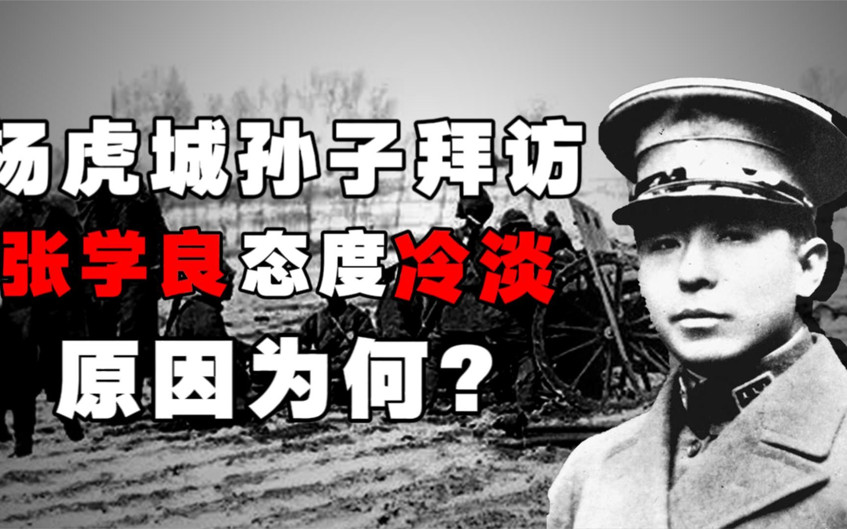 张学良晚年见杨虎城孙子，态度冷淡，杨瀚：事变时和爷爷发生争吵