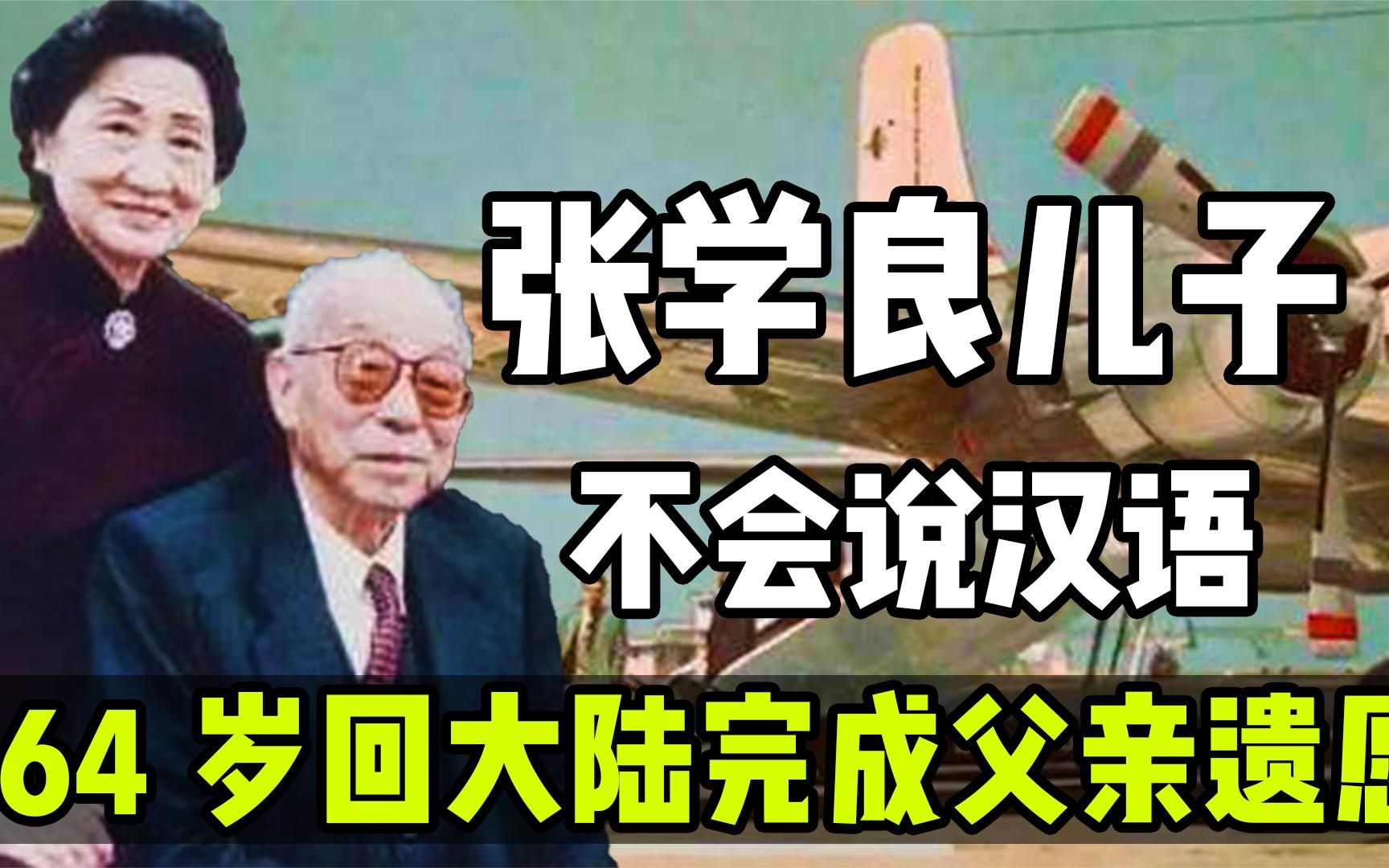 张学良唯一幸存的儿子：不会说汉语，64岁首次回大陆完成父亲遗愿