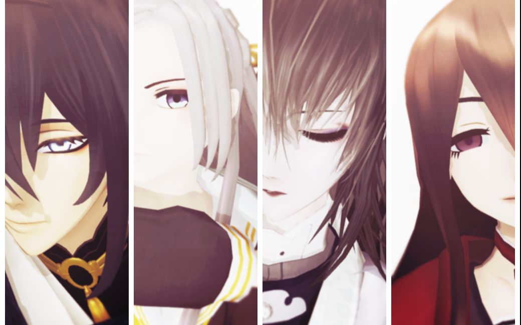 【真剑乱舞MMD】三日月组+数珠丸组的HereItGoesAgain