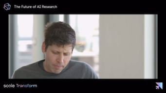 对OpenAI CEO 的采访