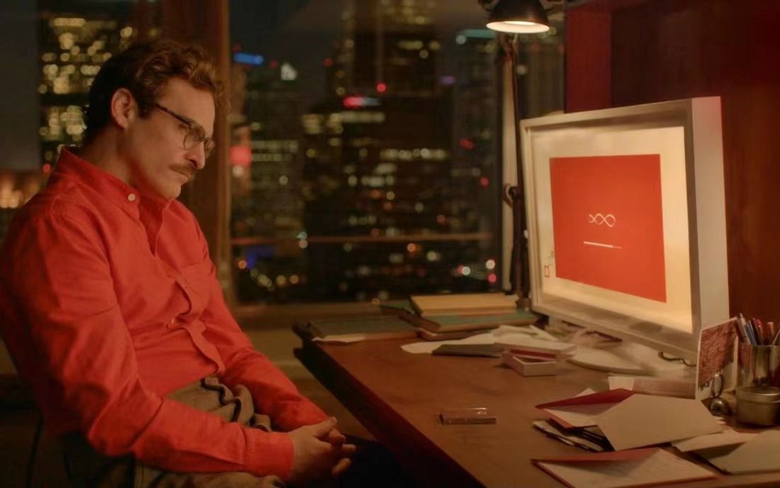 和AI人工智能谈恋爱是什么体验？十年前的电影《她》(Her)生动展现