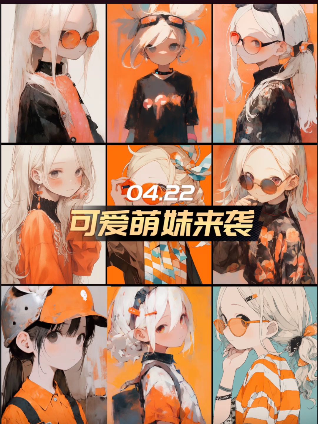 萌妹子带来的视觉盛宴，好看到令人窒息！