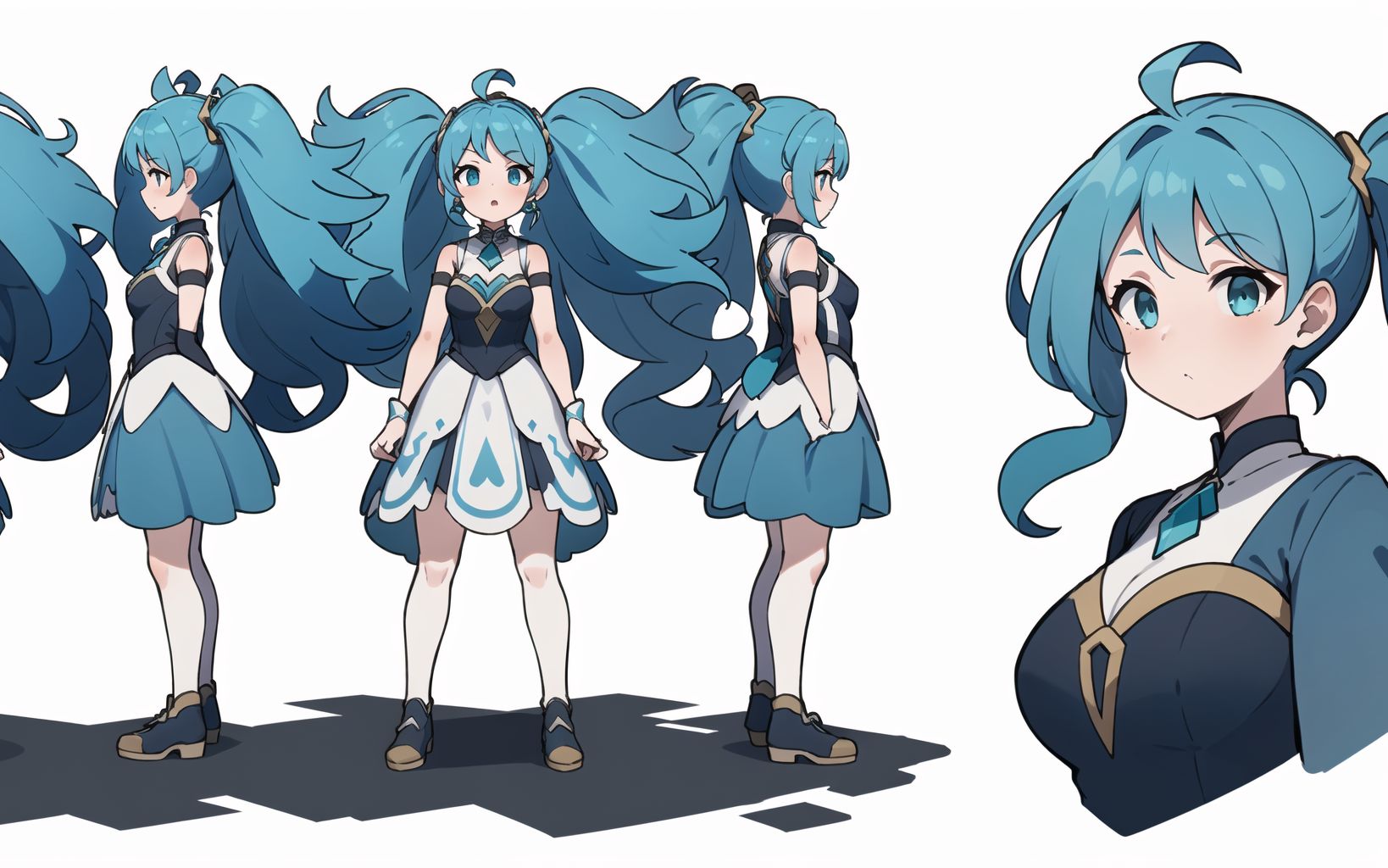 【AI绘画】辅助插件帮你随机生成人物（以及三视图）：Wildcards搭配LoRA以及ControlNet使用技巧