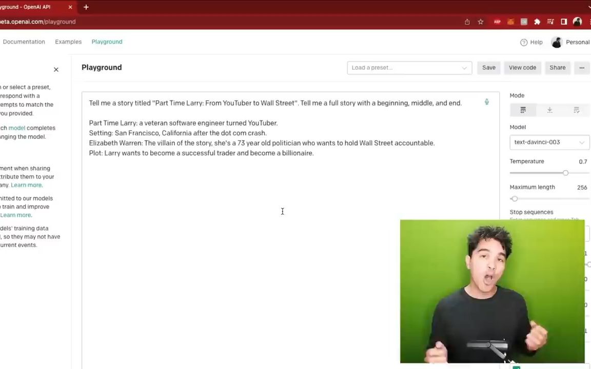 3 OpenAI API Python - 收益电话会议摘要