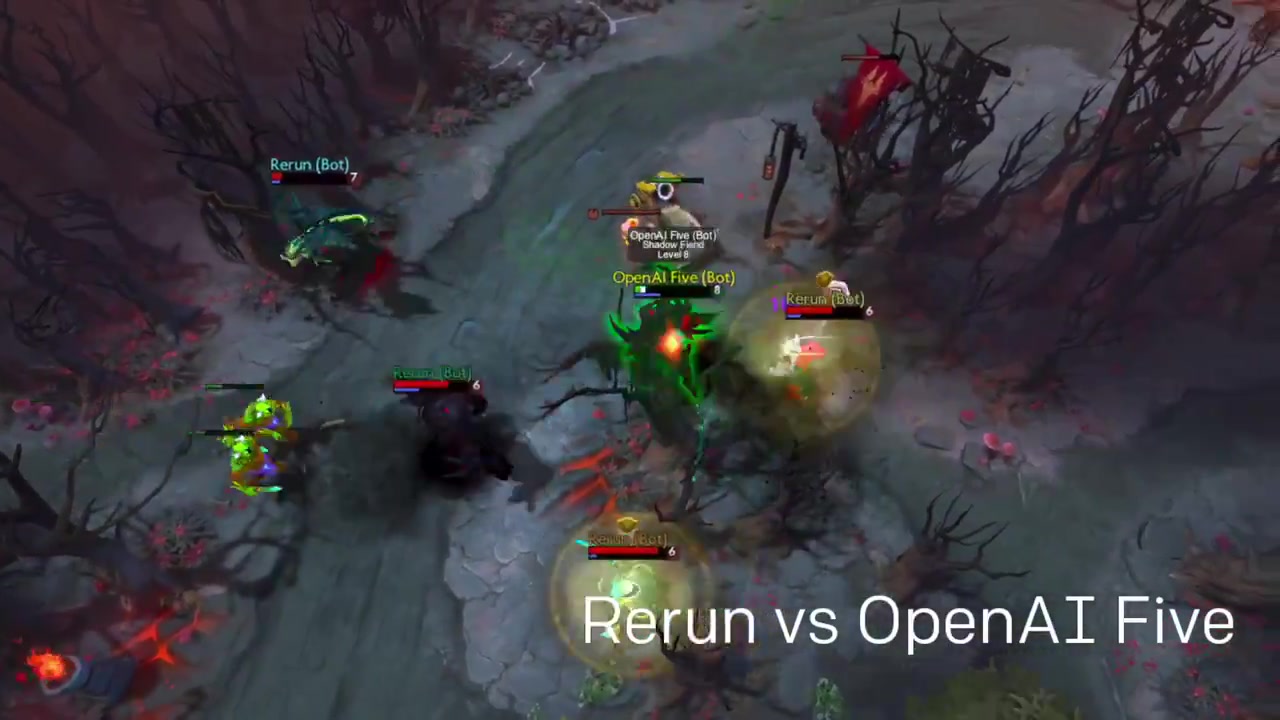 OpenAI最新DOTA2人工智能Rerun以99.8%胜率碾压OpenAI Five