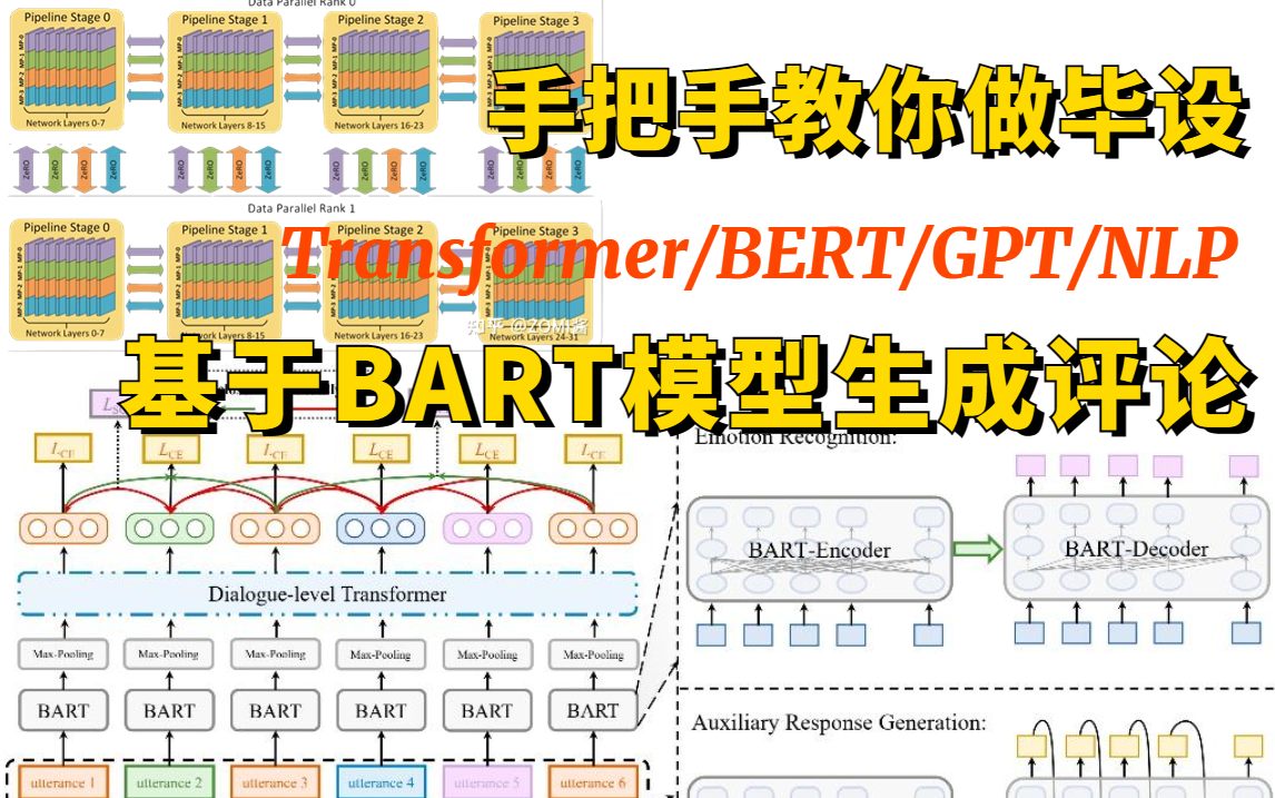 2023年全新！研究生小白熬夜也要学会的基于BART模型生成水军评论实战！强到离谱！—transformer/bert模型/NLP自然语言处理/聊天机器人