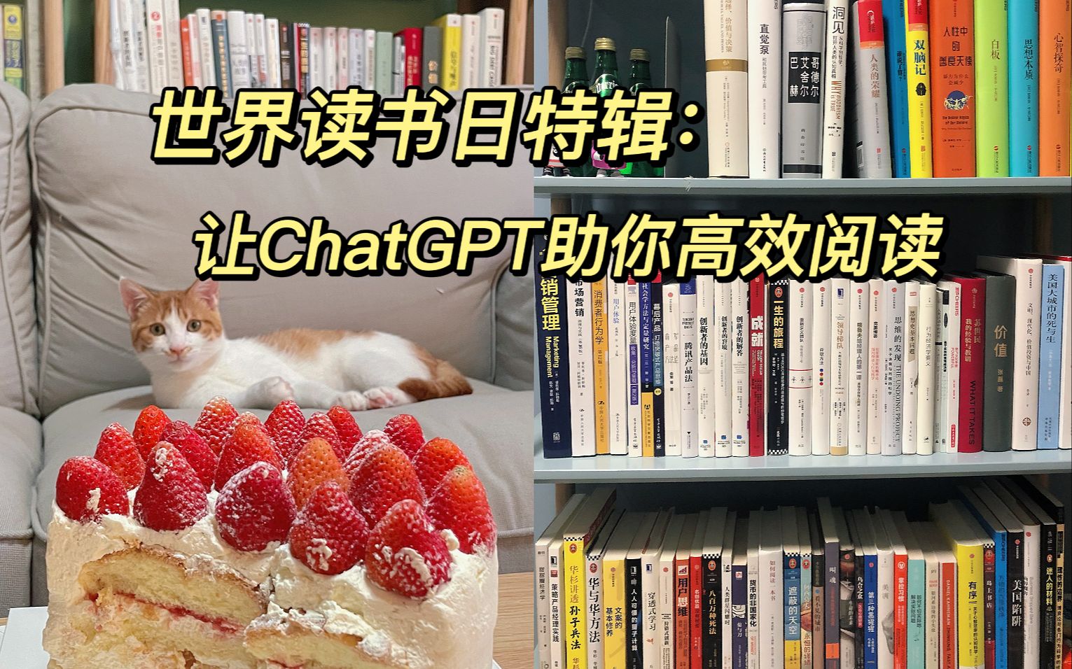 世界读书日特辑：让ChatGPT助你高效阅读