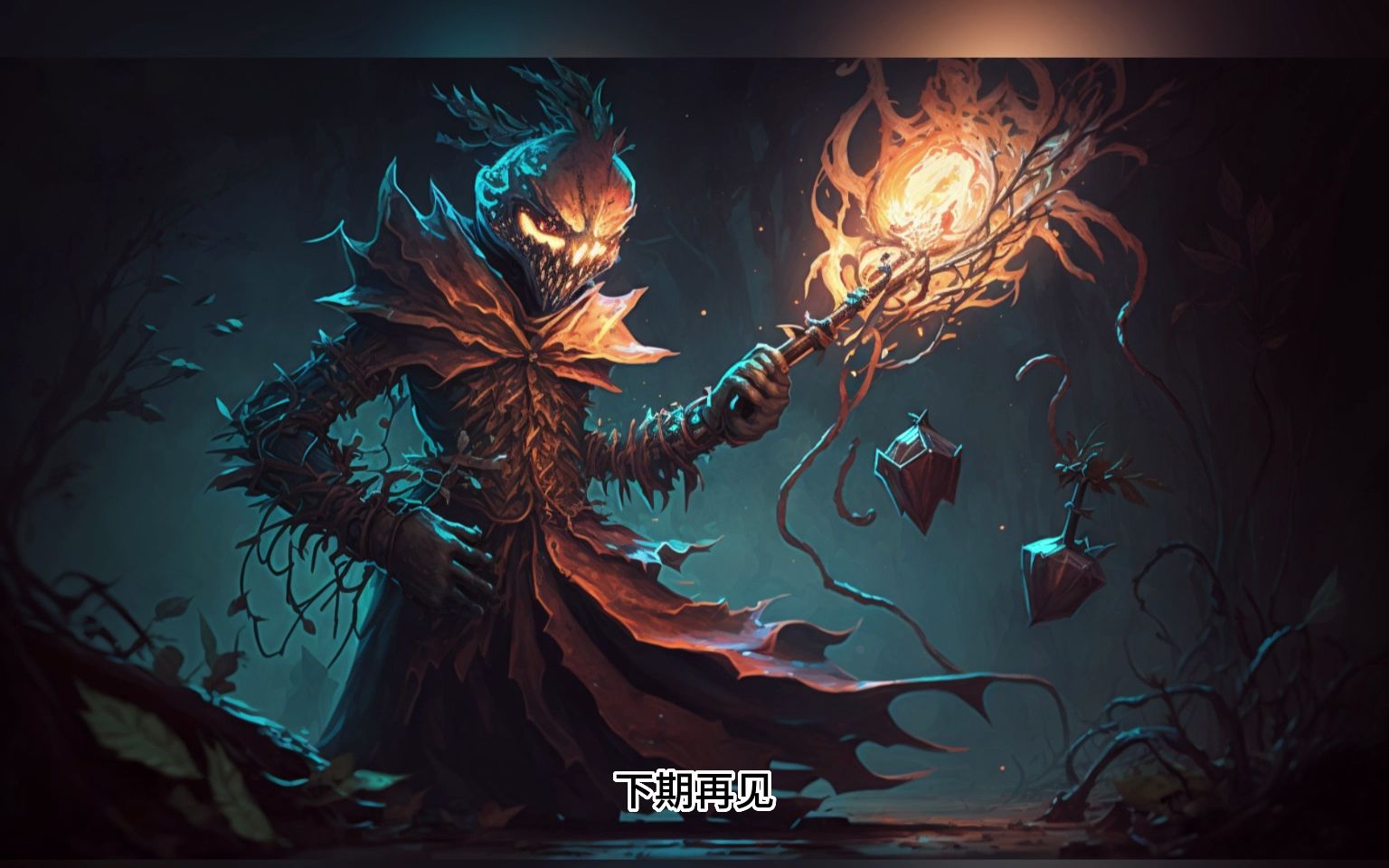 让mj来绘画英雄联盟里面的稻草人