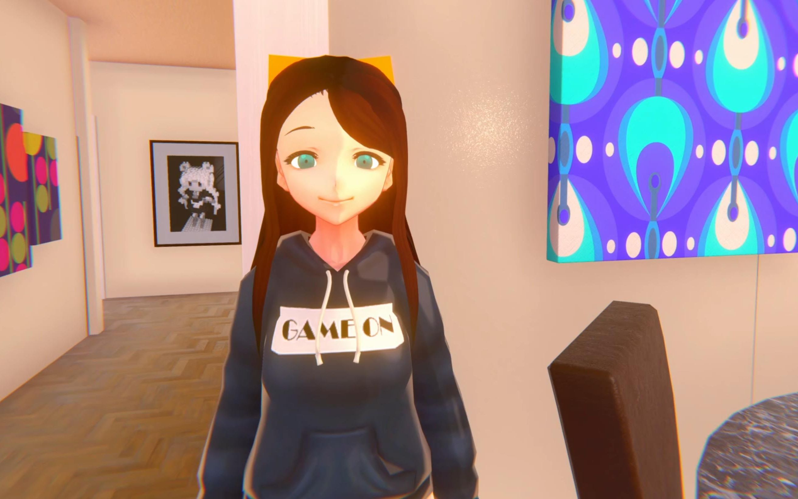 ChatGPT+Unity游戏+实时语音，制作虚拟猫娘AI女友【动作表情位置实时互动】