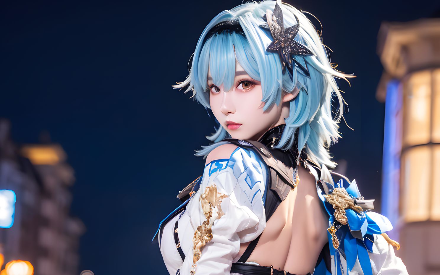 【AI COS】要跟优菈约个会吗？【Realistic Genshin】【4K】